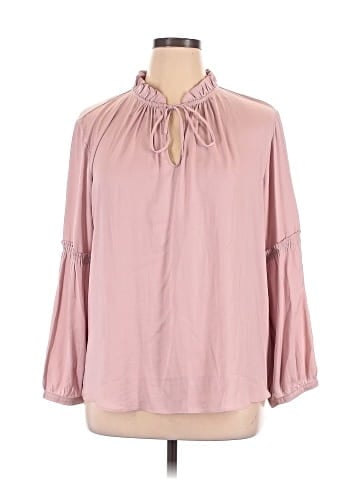 Ann Taylor LOFT 3/4 Sleeve Blouse (view 1)