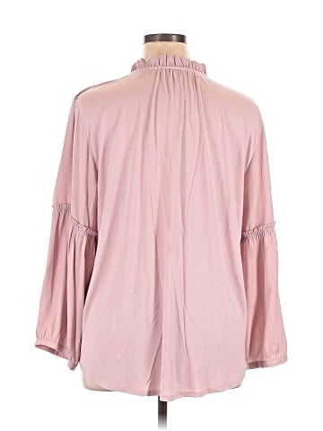 Ann Taylor LOFT 3/4 Sleeve Blouse (view 2)