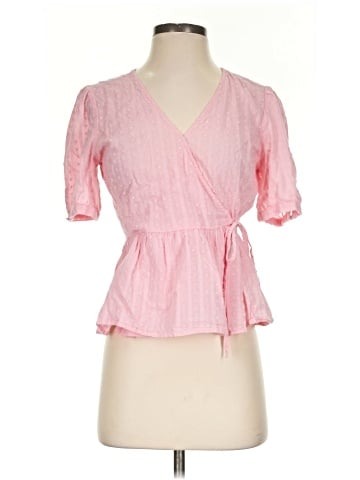 Lucky Brand Short Sleeve Blouse (view 1)