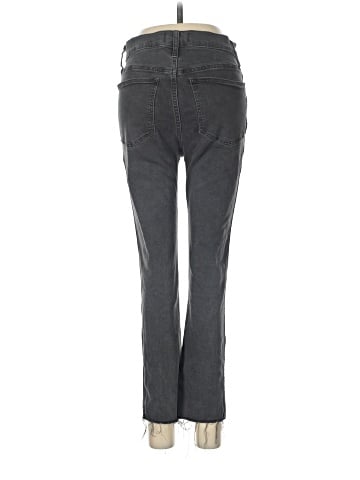 Madewell Stovepipe Jeans in Banberry Wash: Raw-Hem Edition (view 2)