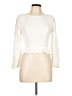 Free People Ivory Long Sleeve Blouse Size L - photo 1