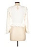 Free People Ivory Long Sleeve Blouse Size L - photo 2
