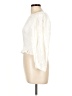 Free People Ivory Long Sleeve Blouse Size L - photo 5