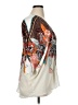 Rose + Olive 100% Polyester Ivory 3/4 Sleeve Blouse Size 1X - photo 4