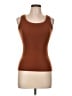 Chico's 100% Polyester Brown Tank Top Size Sm (0) - photo 1