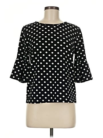 Green Envelope 3/4 Sleeve Blouse (view 1)