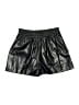 Susana Monaco 100% Polyurethane Metallic Black Shorts Size M - photo 2