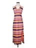 Wild Fable 100% Polyester Chevron-herringbone Orange Casual Dress Size S - photo 1
