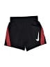 Nike 100% Polyester Color Block Black Athletic Shorts Size 2T - photo 1