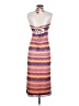 Wild Fable 100% Polyester Chevron-herringbone Orange Casual Dress Size S - photo 2