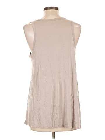Pink Blush Sleeveless T-Shirt (view 2)
