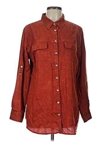 Soft Surroundings Long Sleeve Button-Down Shirt (view 1)
