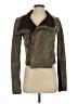 Veda 100% Leather Brown Leather Jacket Size S - photo 1