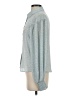 Levi's 100% Polyester Polka Dots Blue Long Sleeve Blouse Size S - photo 5