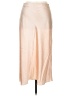 Vince. 100% Acetate Solid Tan Formal Skirt Size L - photo 1