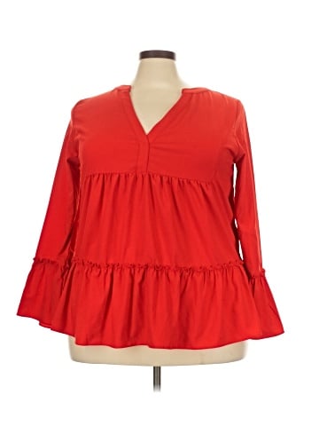 Pomander Place 3/4 Sleeve Blouse (view 1)