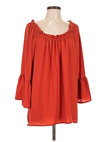 Forgotten Grace 3/4 Sleeve Blouse (view 1)
