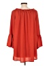 Forgotten Grace Orange 3/4 Sleeve Blouse Size L - photo 2