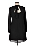 Kensie 100% Polyester Solid Black Casual Dress Size 6 - photo 2