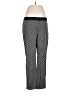 Chico's Houndstooth Black Casual Pants Size Med (1) - photo 1