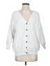 Forever 21 100% Cotton White Cardigan Size S - photo 1
