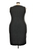Torrid Solid Gray Casual Dress Size 3X Plus (3) - photo 2