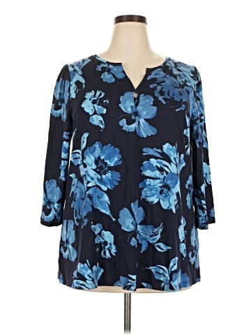 Lane Bryant 3/4 Sleeve Blouse (view 1)