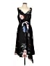 Ted Baker London Floral Black Cocktail Dress Size 12 (5) - photo 1