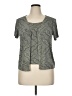 JKLA Gray Short Sleeve Top Size XL - photo 1