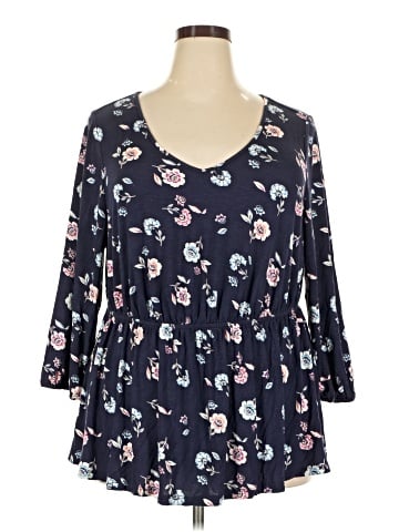 Lane Bryant 3/4 Sleeve Blouse (view 1)