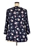 Lane Bryant Blue 3/4 Sleeve Blouse Size 18 - 20 Plus - photo 2