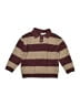 Zara Stripes Burgundy Pullover Sweater Size 4 - photo 1
