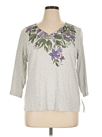 Karen Scott Pullover Sweater (view 1)