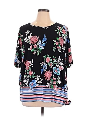 Rafaella Short Sleeve Blouse (view 1)
