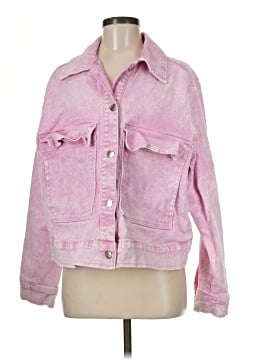 Celebrity Pink Denim Jacket