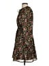 Old Navy Floral Black Casual Dress Size S - photo 5