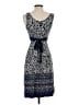 Athleta Paisley Blue Casual Dress Size S - photo 2