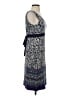 Athleta Paisley Blue Casual Dress Size S - photo 4
