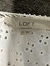 Ann Taylor LOFT White Sleeveless Blouse Size M - photo 7