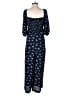 Whistles 100% Viscose Blue Jumpsuit Size M - photo 2
