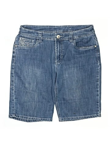 Christopher & Banks Denim Shorts (view 1)