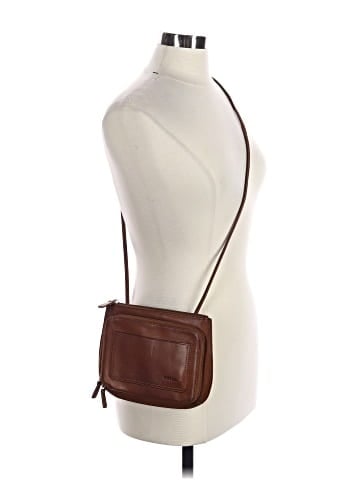 Fossil Leather Crossbody Bag (view 2)