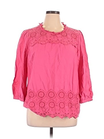 St. John's Bay 3/4 Sleeve Blouse (view 1)