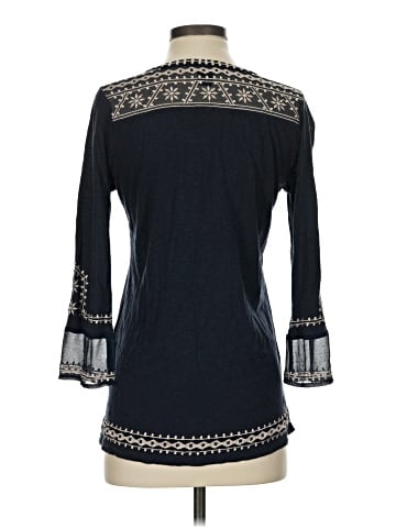 Lucky Brand 3/4 Sleeve Blouse (view 2)