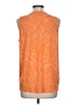 Ann Taylor LOFT Orange Sleeveless Blouse Size L - photo 2