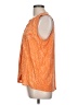 Ann Taylor LOFT Orange Sleeveless Blouse Size L - photo 5