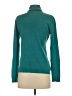Chico's Color Block Teal Turtleneck Sweater Size S - photo 2