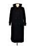 Anne Klein Black Wool Coat Size 1X - photo 1
