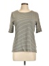 Talbots Outlet Gray Short Sleeve Top Size L - photo 1