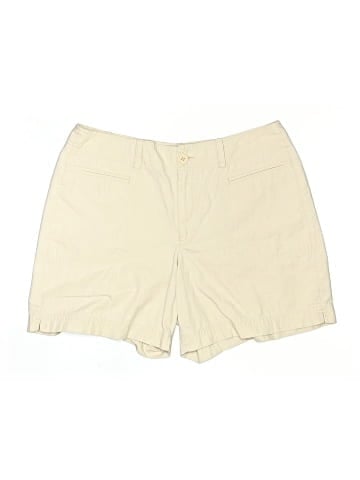 Liz Claiborne Khaki Shorts (view 1)